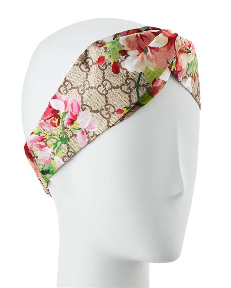 gucci blue floral headband|does gucci make headbands.